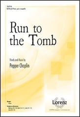 Run to the Tomb SATB choral sheet music cover